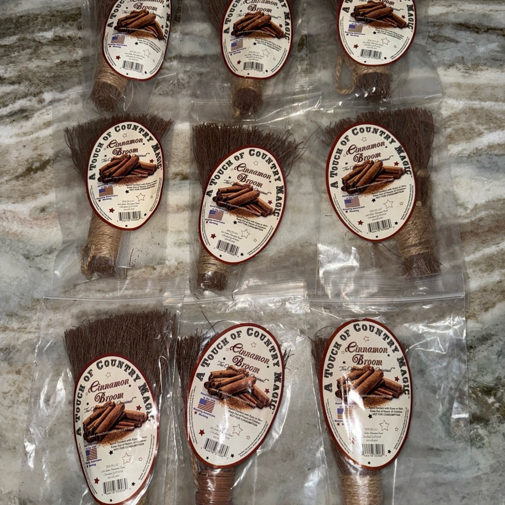 9 A Touch Of Country Cinnamon 6” Brooms